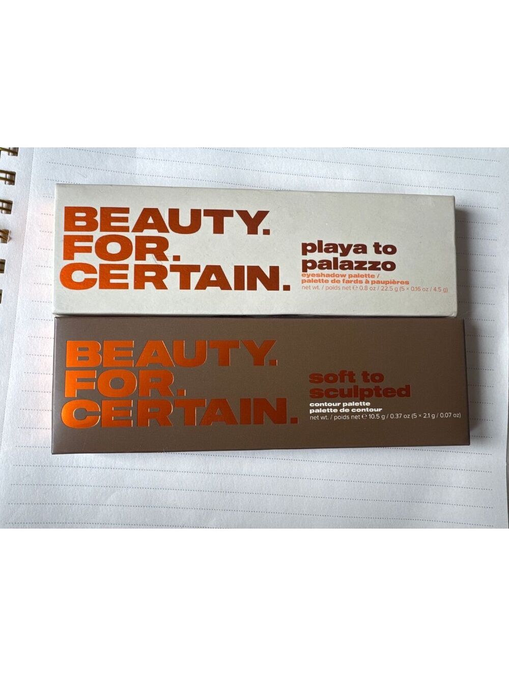Beauty For Certain Playa to Palazzo Eyeshadow Palette New Allure Collab